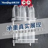 Освобожденные путающие алюминиевые наборы ванных комнат, полки ванных комнат, двухсторонняя треугольная стойка для хранения