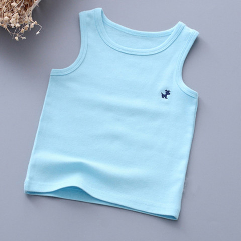 bông trẻ em vest cô gái mùa hè nam ăn mặc baby baby vest nhỏ mùa xuân và mùa thu đồ lót làm việc từ áo sơ mi dưới.