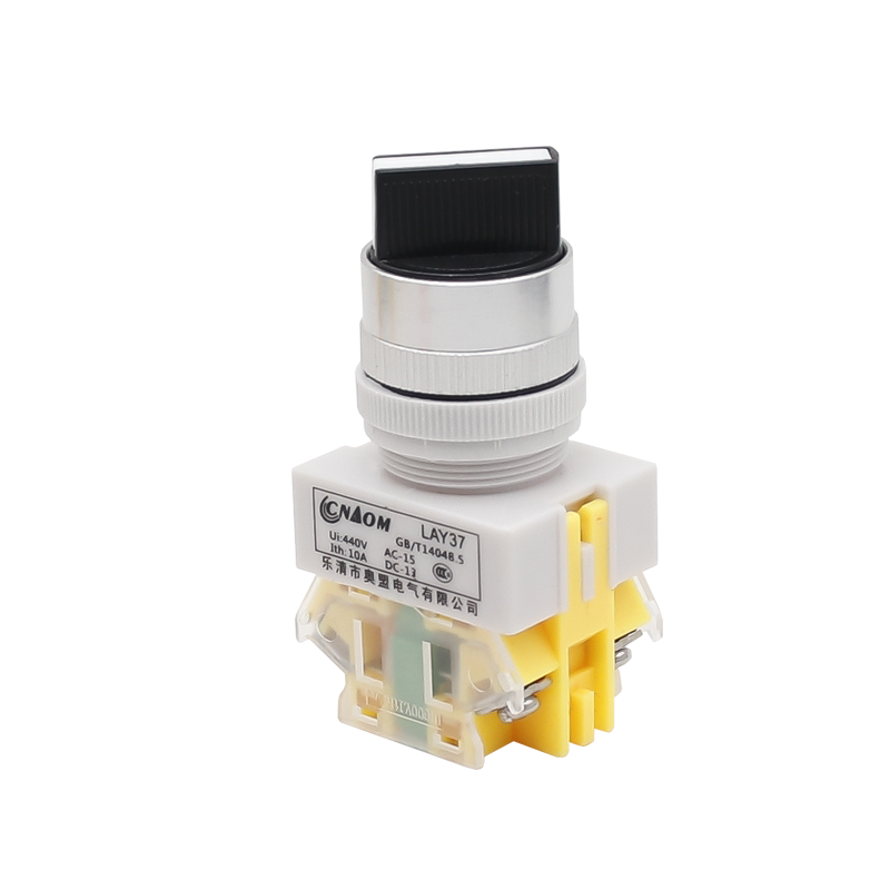 奥盟A级LAY37-11X2二位旋钮按钮开关22MM三档20x3选择Y090自锁-淘宝Taobao | 天猫Tmall