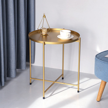 Nordic Sofa Edge A Few Corners A Few Fold Tea Table Small Family bedroom Living room Balcony Floating Window Table Small Tea Table Brief