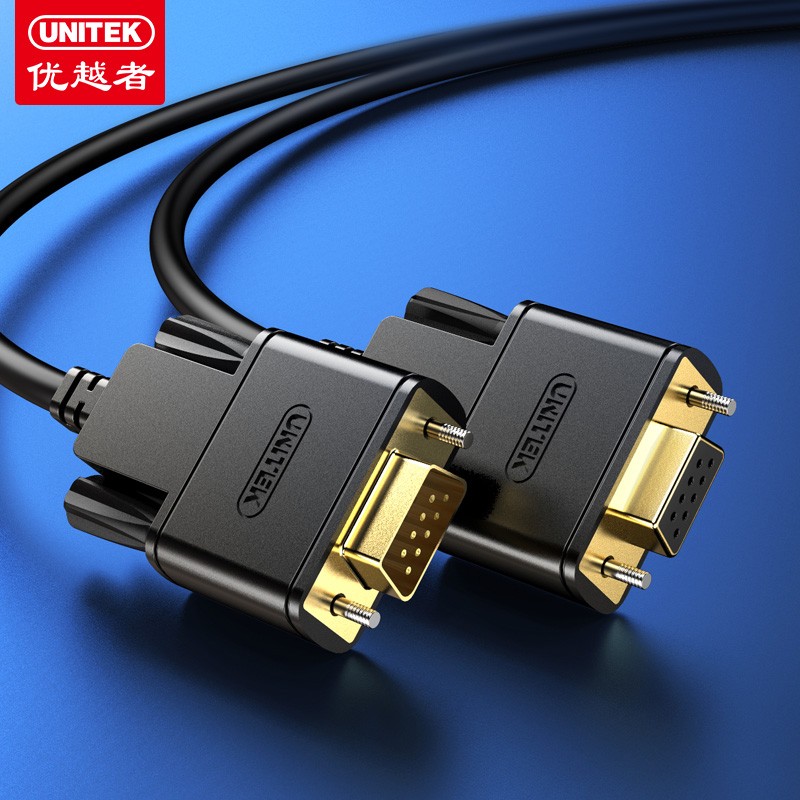 Superior (UNITEK) rs232 serial port line cross male to female 23 cross line 1 5 meters DB nine-pin com port
