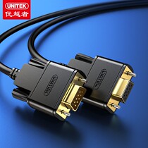 Superior (UNITEK) rs232 serial port line cross male to mother 23 crossed line 1 5 m DB Nine needle com mouth
