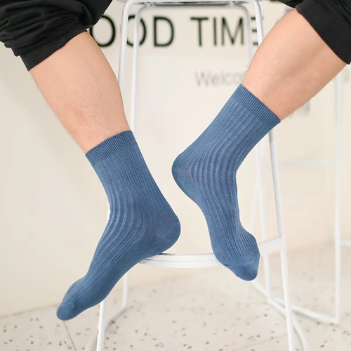 预约 Tide, антибактериальные носки, дезодорированные демисезонные дышащие гольфы, средней длины, впитывают пот и запах