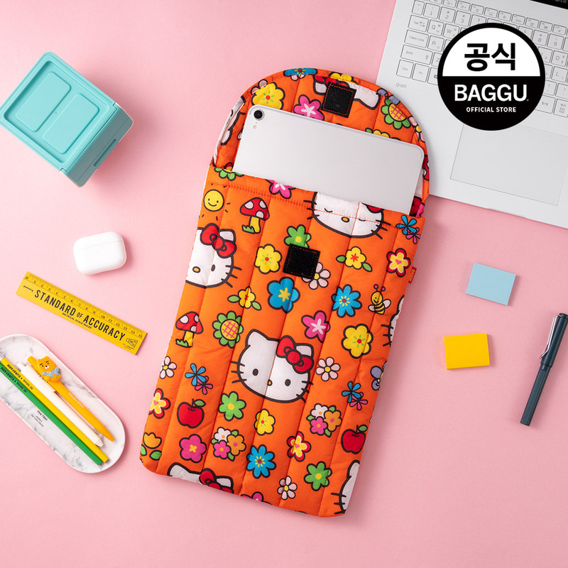 Korean Version of Hello Kitty Cat Cartoon Tablet Storage Bag Laptop Sleeve Bag 16inch