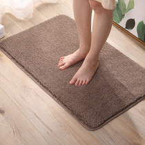 toilet absorbent footbed in doormat Doormat doormat Flocking Carpet Door Cushion Bedroom Kitchen Bathroom Slip Mat