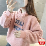 Tide, утепленная демисезонная толстовка, куртка с капюшоном, 2024 года, оверсайз, в корейском стиле