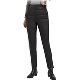 Штаны подходит для мужчин и женщин, удерживающее тепло нижнее белье с пухом, набивка пером