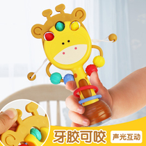Rattle baby can chew toys for more than 6 months Educational early education baby 1 year old rattle teether boy girl