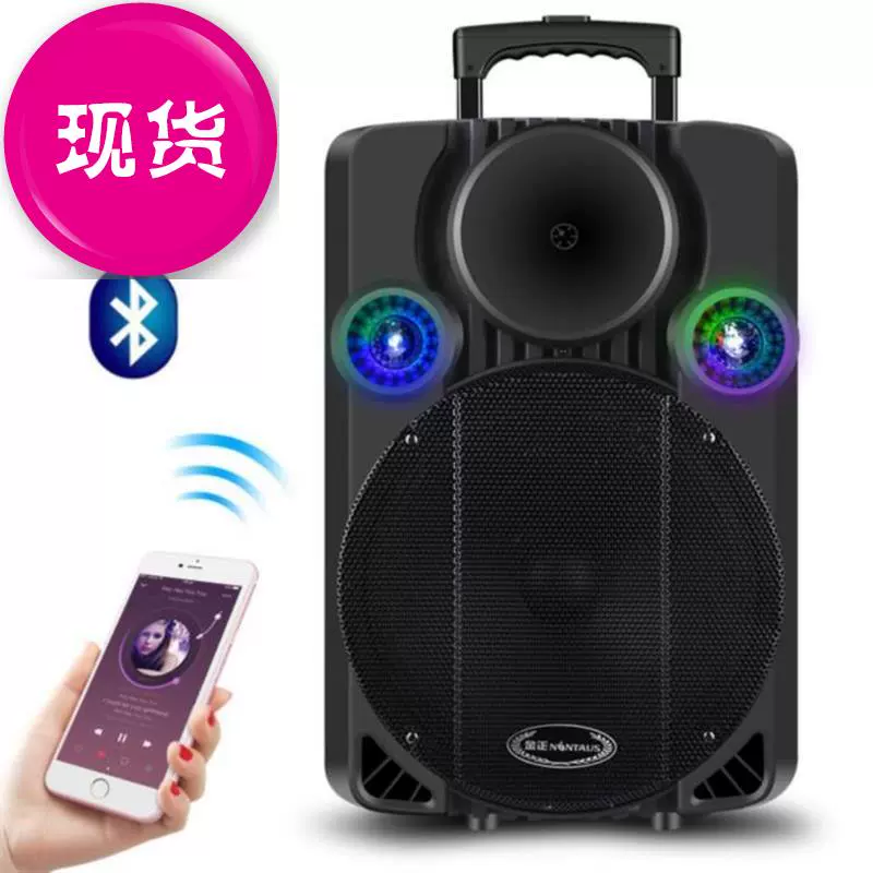 Tiếng hét mới Mai sân khấu âm thanh chuyên nghiệp hiệu suất cao ngoài trời e-play Walkman nhảy công suất lớn hát 12 inch - Máy nghe nhạc mp3