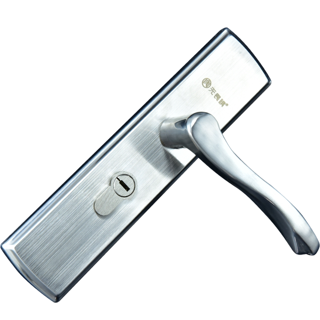 Fearless multi-track lock core stainless steel room door lock