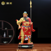 Yue Fei Statue Temple enshrines Plexiglass Buddha statue large ornament Yue Pengju Yue Wangye General Marshal customized