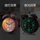 Luminous Small Alarm Clock for Students, Children's Bedside Electronic Clock, Silent, Creative, Personalized, Lazy Alarm Clock with Loud Volume