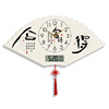 New Chinese-Style Calligraphy and Painting Automatic Time-Setting Wall Clock, Fashionable Wall-Mounted Radio-Controlled Clock, Creative Decorative Painting Clock