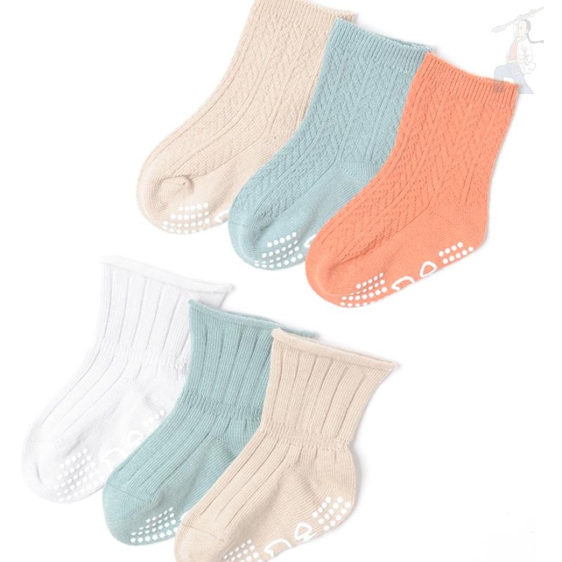 Non slip socks children's floor socks baby spring and autumn thin cotton baby indoor early education boneless toddler socks