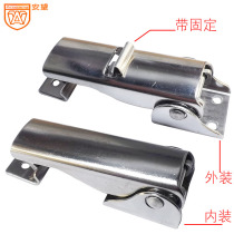 Anwang concealed with insurance double spring buckle stainless steel 304 mechanical box buckle accessories spring buckle