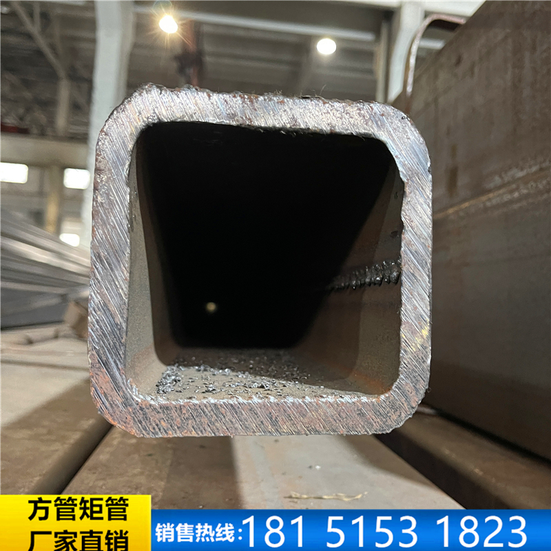 Square tube steel profile rectangular low alloy manganese steel 50 * 100 * 150 * 180 * 220 * 250 * 280 * 350 * 400