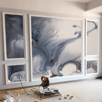 Nordic creative art abstract wallpaper TV background wall custom wallpaper non-woven bedroom living room seamless wall cloth