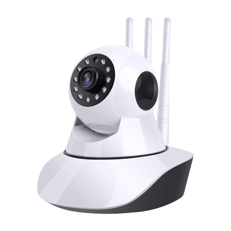 智能监控摄像头室内外置门店家用网络夜视高清无线wifi连手机远程