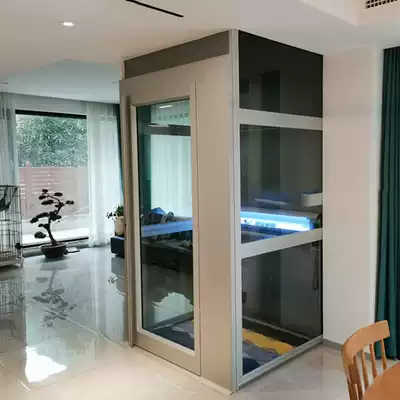 Home Elevator Villa Two, Three, Four, Seven, Floor Hydraulic Small Indoor Lift Traction Simple Duplex Attic
