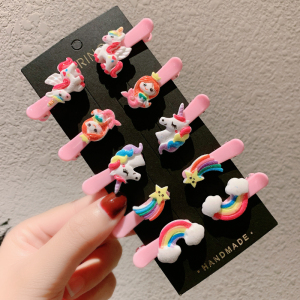 【十个装】可爱刘海夹小女孩边夹发饰