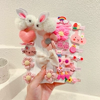 35#розовый клетчатый комбинация цветов 23 штуки