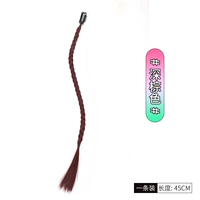 Y2k Twist Braid [темно -коричневый] один один