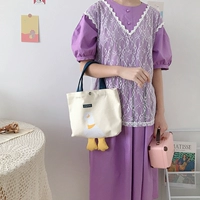 Кривая голова утка и утиная рука тикают рисовый белый 23*21