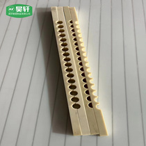 Nylon cable splint customized high-voltage cable tube clamp porous fixing clamp wind power wind tower plastic insulated clamp