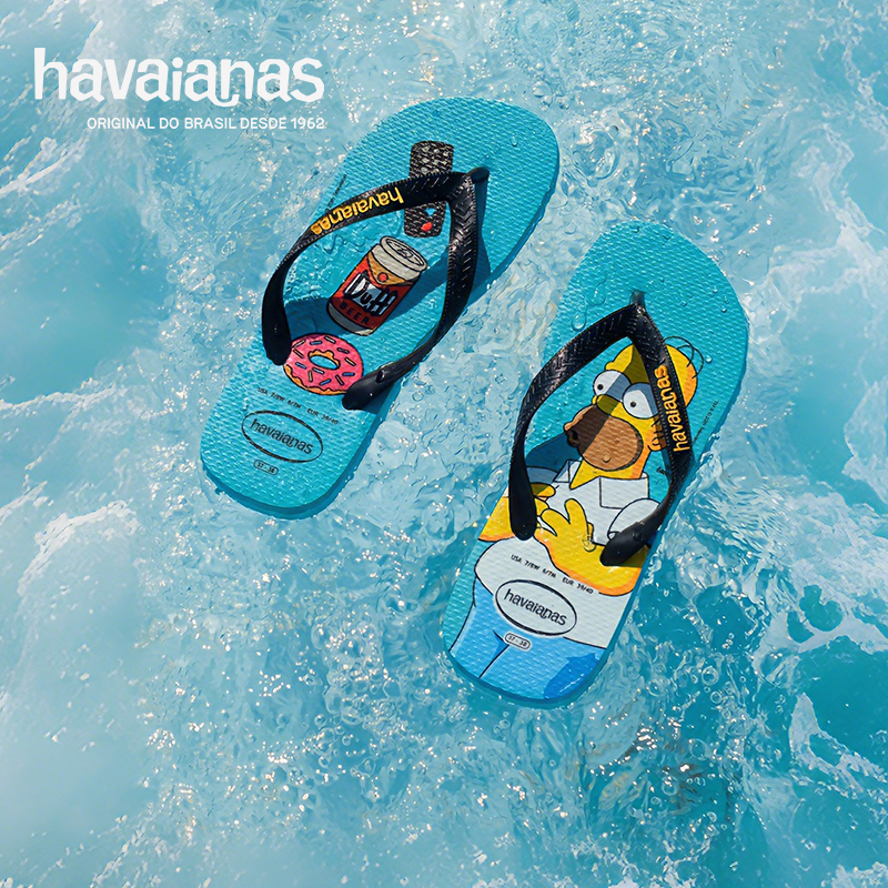 [Exclusive Product Experience] Havaianas Simpson Collaboration Flip-Flops for Outdoor Wear