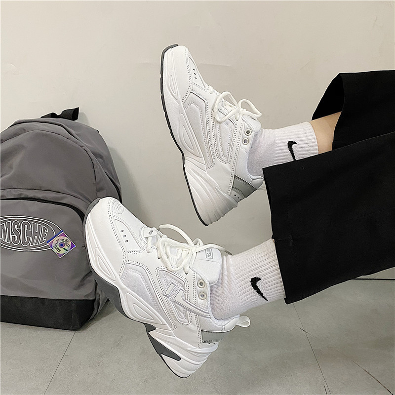 Dad shoes men's ins tide brand all-match new autumn Korean version couples a pair of retro sports and leisure running shoes
