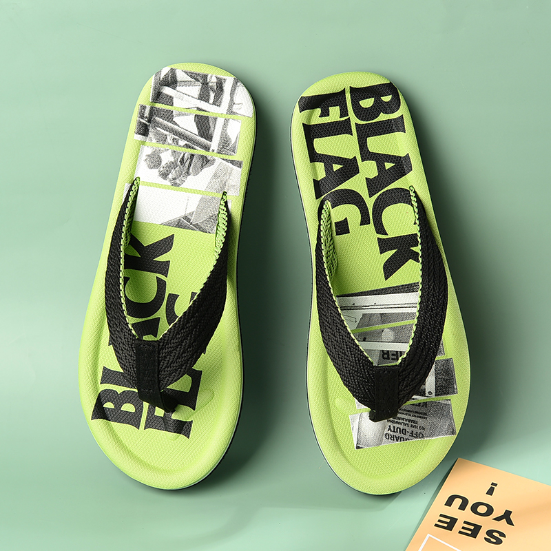 The character slippers summer non-slip new casual outer wearing soft soles sandals and Korean edition trend personality