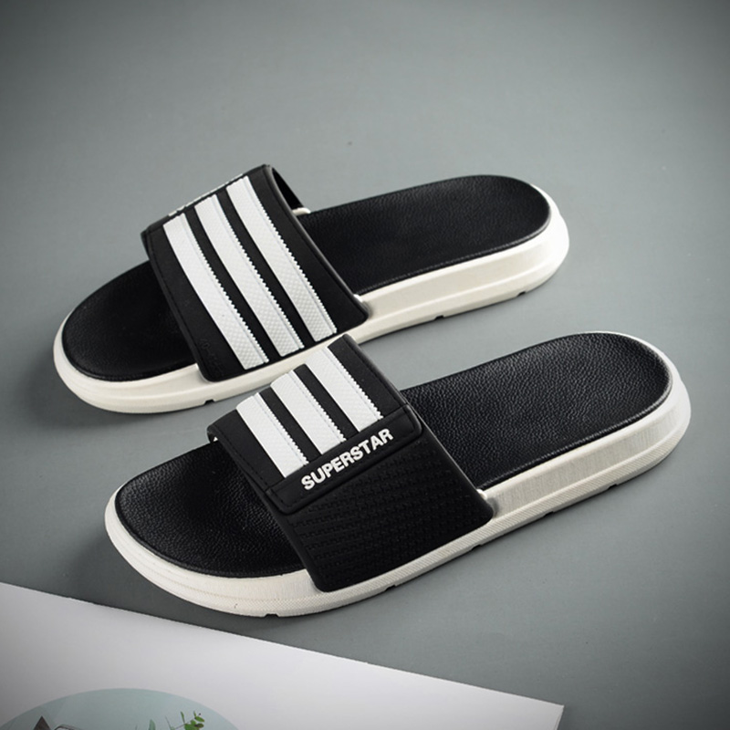 Net red summer new Korean version of the personality trend fashion non-slip wild outdoor wear-resistant flip-flops men's casual sandals