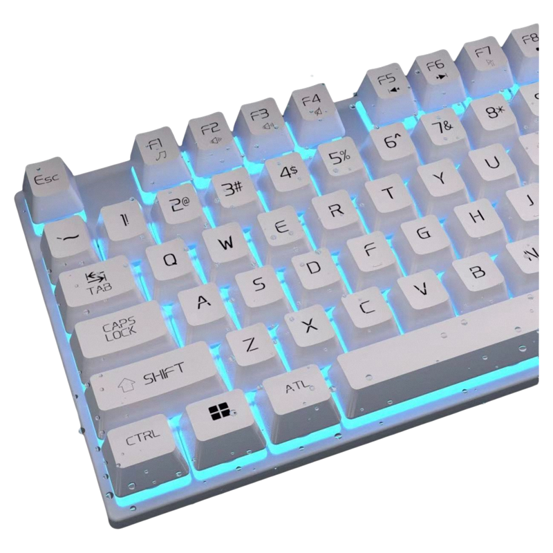 Keyboard Mechanical Keyboard Feel Mouse Set Note Desktop Computer General Office Game High-Value Keyboard