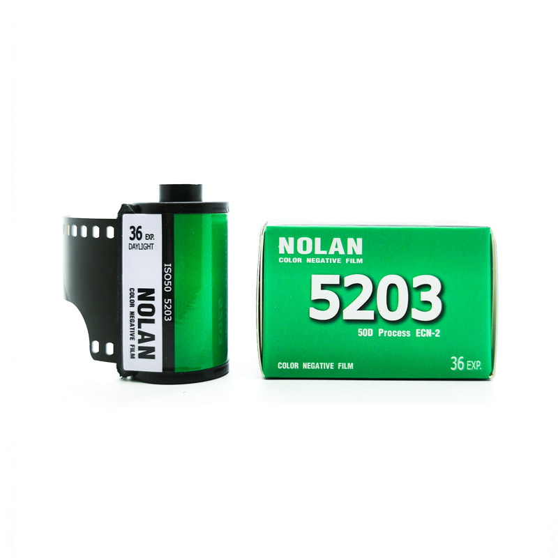 NOLAN 5203 50D 135 color film film roll negative film ECN2 washing
