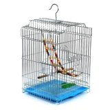 ~Kerang Myna Птичья клетка, большая цветная нержавеющая сталь, волнистый попугайчик Myna Myna, черный феникс, пион, дрозд, разведение Myna