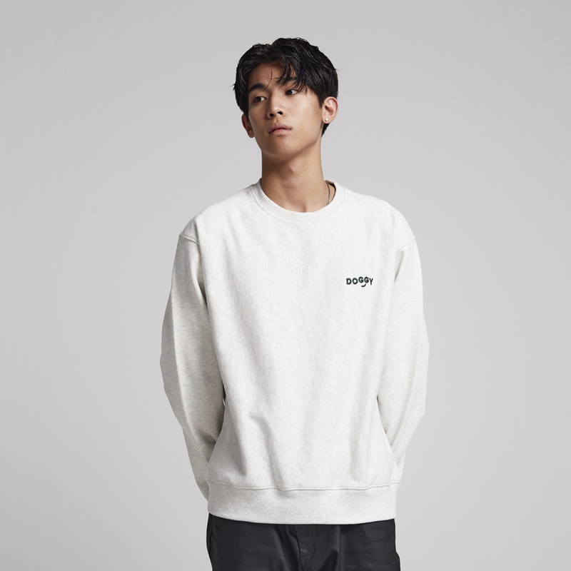 Doggyhero Spring and Autumn Basic Crewneck Hoodie Trendy Brand American Style Sweatshirt Unisex Casual