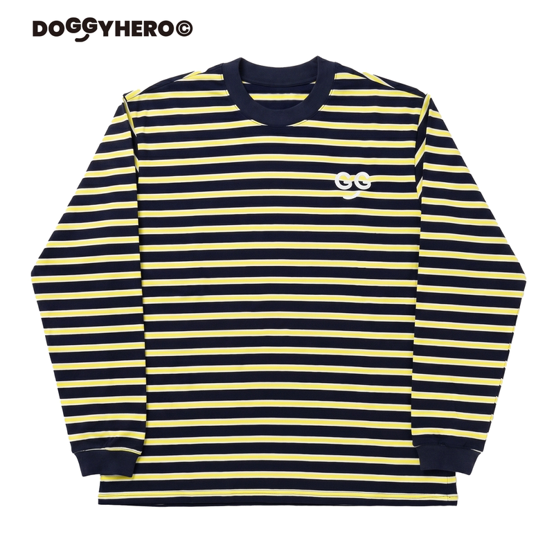 Doggyhero Original Basic Striped Long-Sleeved Spring and Summer Style