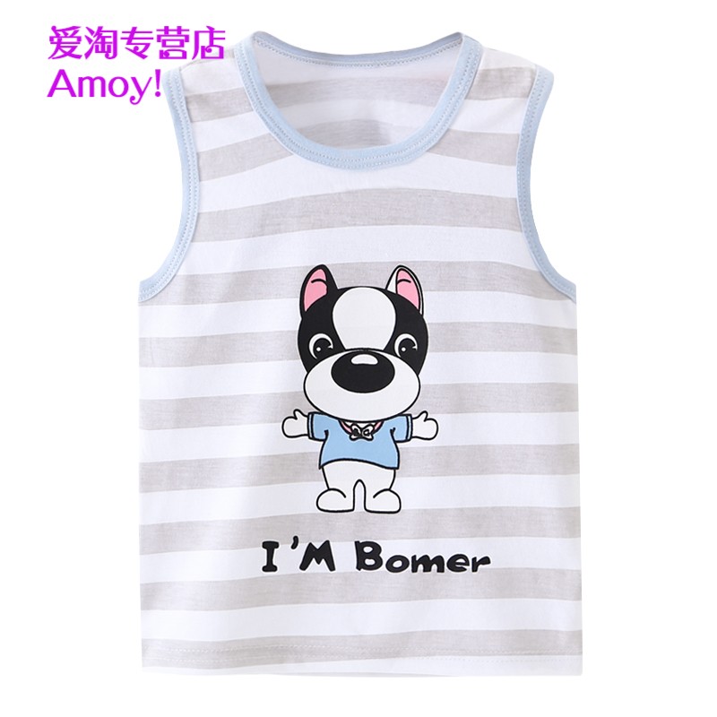 Baby baby nhỏ vest mùa hè không tay đầu mỏng bông 0 một bé gái 3 tuổi 5 trẻ nhỏ mặc 2 con trai.