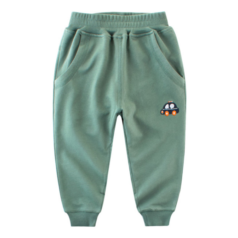 phiên bản Rihan của trẻ em xe sweatpants bông bé nhỏ chân quần âu mùa thu mặc trẻ em quần mới dài.