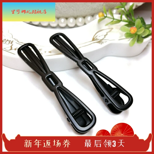 Заколка для волос, черная челка, шпильки для волос, аксессуар для волос, простой и элегантный дизайн