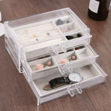 Акриловая коробочка для хранения, аксессуар, серьги, кольцо, коробка для хранения, часы, простой и элегантный дизайн