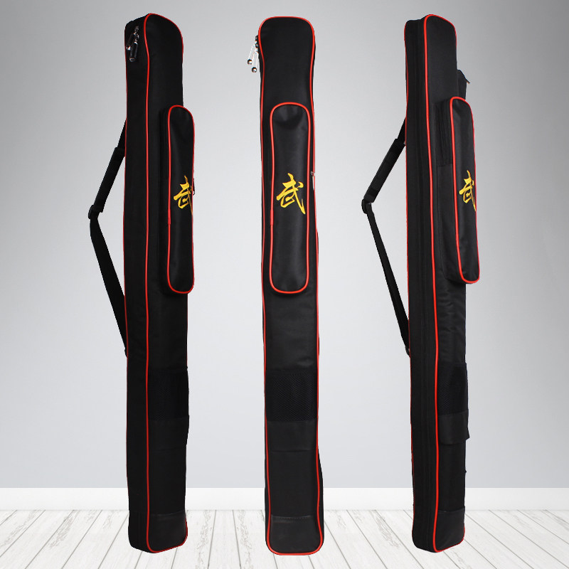 New Tai Chi sword bag with compartment sword sleeve sword bag thickened Oxford cloth knife bag waterproof multi-functional sword bag can be back