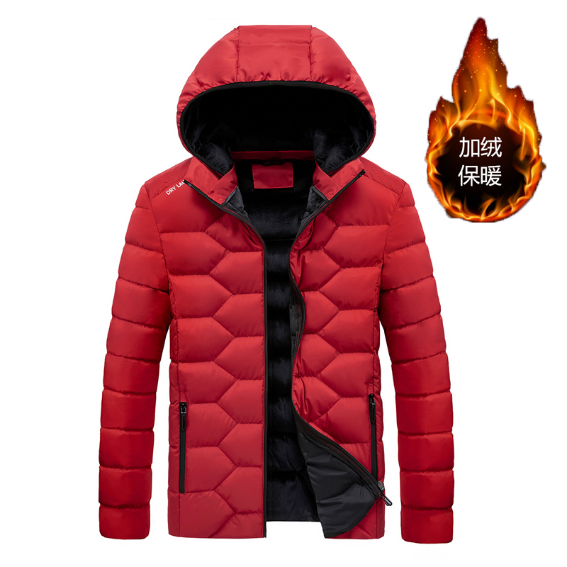 冠军犀牛冬季男装韩版潮流衣服2019新款棉服外套棉衣连帽棉袄