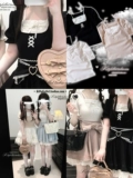 Kittybxllet Оригинал [Girl S] Leilei кружевные кружевные рукава с рюшами на теле на теле