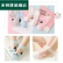 L Childrens pha lê Socks Summer Thin Cô gái pha lê Ice Socks bé chúa Socks Glass Silk tinh khiết ngắn Socks. 