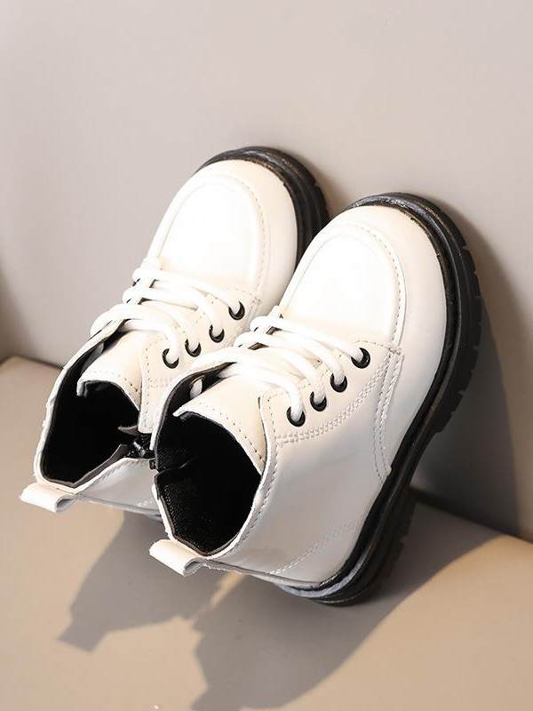 Children's Martin Boots 2025 New Autumn Girls' Boots Winter Boys' Short Boots Single Boots Children's Shoes Mid-Calf Small Leather Boots