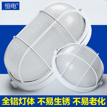 LED tri-proof lamp Waterproof moisture-proof explosion-proof lampshade Outdoor courtyard warehouse Bathroom wall lamp Bathroom ceiling lamp