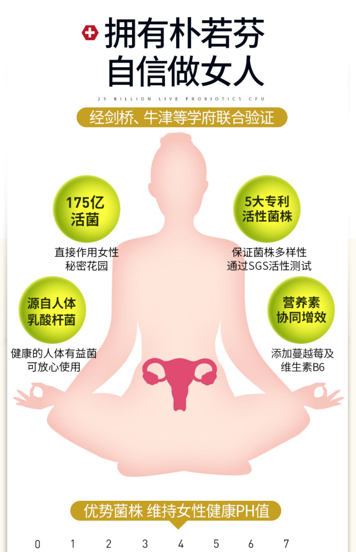 【抢特价】ProVen蔓越莓益生菌女性乳酸