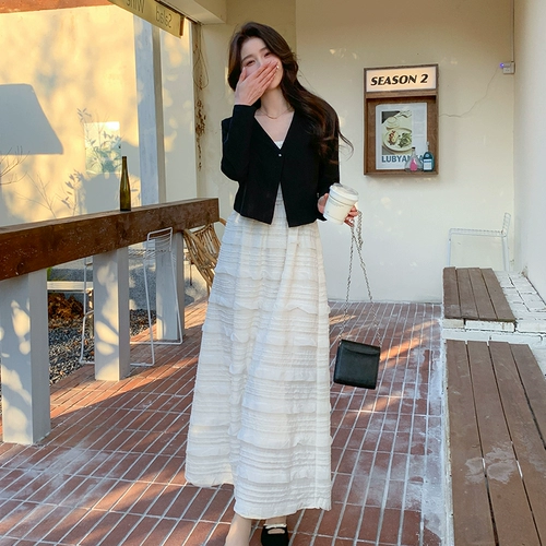 Майка, платье-комбинация, комплект, юбка, платье, яркий броский стиль, изысканный стиль