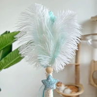 Синяя звезда [Забавная палка с большим пернатым котом]